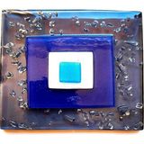 Hall Breathe Şık Dekoratif Cam Gider Kapağı, Banyo ve Tuvalet İçin 10x10 cm