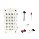 Hall Effect Sensörü Devresi Temel Elektronik Devre Eğitim Seti/E-Pdf İçerikli
