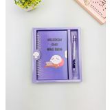 Halledicem Ama Hangi Birini Mavi Tasarımlı Kilitli Defter ve Kalem Seti