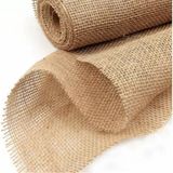 Halley Home Jüt Kumaş Çuval Bezi Kanaviçe Hasır Kumaş 100X100 cm Ham - 1 m - Naturel