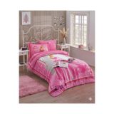 HALLEY HOME PAMUKLU TEK KİŞİLİK PRENSES ÇOCUK NEVRESİM TAKIMI (KAPİTONELİ-4MEVSİM)