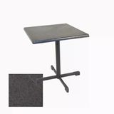 Halley Kare Masa 60X60 Cm - (Werzalit, Wermodin Ve Allzalit Tabla) - Grey Marble