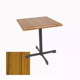 Halley Kare Masa 60X60 Cm - (Werzalit, Wermodin Ve Allzalit Tabla) - Real Teak