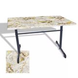 Halley Mutfak Masası 70X120 Esb (Werzalit, Wermodin Ve Allzalit Tabla) - Gold