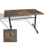 Halley Mutfak Masası 80X120 Esb (Werzalit, Wermodin Ve Allzalit Tabla) - Metalic Oxid 1