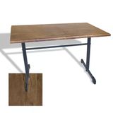 Halley Mutfak Masası 80X120 Esb (Werzalit, Wermodin Ve Allzalit Tabla) - Rustic Dark