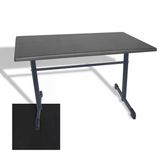 Halley Mutfak Masası 80X120 Esb (Werzalit, Wermodin Ve Allzalit Tabla) - Siyah