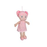Halley Oyuncak 40 Cm Pembe Elbiseli Bez Bebek