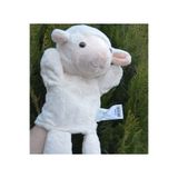 halley oyuncak Kuzu Koyun Peluş El Kuklası Hayvanlar 30 Cm 62854 Krem