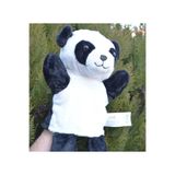 halley oyuncak Panda Peluş El Kuklası Hayvanlar 30 Cm 62854 Siyah