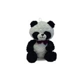 halley oyuncak Papyonlu Panda Peluş 30 Cm 62391 Siyah - Beyaz
