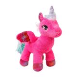 Halley Oyuncak Peluş Kanatlı Unicorn 30 cm Fuşya