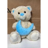 Halley Oyuncak Peluş Sevimli Uyku Arkadaşı Aydedeli Ayıcık 26 Cm