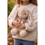 Halley Oyuncak Peluş Tavşan Oyuncak 45 cm Papyonlu