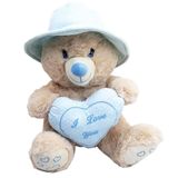 Halley Oyuncak PL62588 43 cm Şapkalı Ayılar Peluş Oyuncak