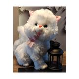 Halley Peluş Oyuncak Oturan Tombul Sevimli Peluş Kedi 45cm