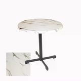 Halley Yuvarlak Esb Masa Çap 80Cm - (Werzalit, Wermodin Ve Allzalit Tabla) - Afyon Mermer