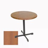 Halley Yuvarlak Esb Masa Çap 90Cm - (Werzalit, Wermodin Ve Allzalit Tabla) - Koyu Ahşap