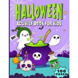 Halloween Activity Book for Kids: 100 Pages of Spooky Fun | Coloring Pages, Mazes, Dot-to-Dot, Word Search, Sudoku, I Spy, Spot the Difference & More! ... 4-6, 6-8 | Fun Spooky Book for Boys & Girls!