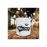 Halloween Baskılı Seramik Küllük