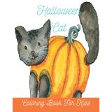 Halloween Cat Coloring Book For Kids