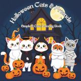 Halloween & Cats: Simple & Cute Animal Coloring Book