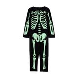 Halloween Çocuk İskelet Fossorlu Kostüm 3-4 Yaş