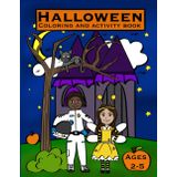 Halloween Coloring and Activity Book