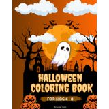 Halloween Coloring Book For Kids 4-8 Years Old: 100 Pages of Cute and Easy Halloween Illustrations to Color for Little Ones (Halloween Toddler Gifts) (Halloween Coloring & Activity Books For Kids)