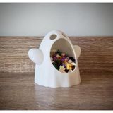 Halloween Ghost Candy Bowl Sevimli Hayalet Figürlü Masaüstü Düzenleyici ve Obje Şeker Bayramı Çikolata ve İkramlık Sunumluğu