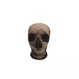 Halloween Korku Maskesi Transparan Kuru Kafa Beyaz