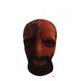 Halloween Korku Maskesi Transparan Robot Yüz