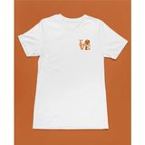 Halloween Love Cadılar Bayramı Unisex Tişört T-Shirt - Siyah