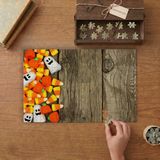 Halloween Şekerleri - Cadılar Bayramı Şekerlemeleri Tasarımı 240 Parça Ahşap Puzzle Ahşap Kutuda MP03568