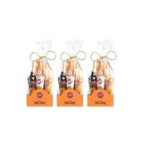 Halloween Şemsiye Sütlü Çikolata (5x20g) 3'lü Set Glutensiz | Glutensiz, 300g Toplam İçerik, 3 Adet Paket, Sütlü Çikolata
