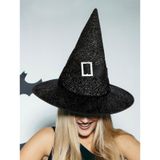Halloween Simli Cadı Şapkası AST6590
