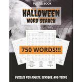 Halloween Word Search Puzzle Book: Word Searches with LARGE Easy-to-Read Print about Ghosts, Goblins, Creepy Crawlies, and More | 8.5 x 11 inches, 100 ... for Vacations, Holidays, and Free Time