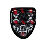 Hallowen Parti Maskesi Neon Led Işıklı Maske 3 Modlu Cadılar Bayramı Maskesi FRTKGT25DYMUUCZZZLEDMASKEEEEEE2