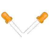Halmet Mantar Led 4.8Mm Turuncu
