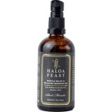 Haloa Feast Kas Ağrısı ve Gevşetici Masaj Yağı 100 Ml-Muscle Pain And Relaxing Massage Oil 3,4 Fl.oz - Siyah - Sarı