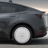 Halodısc 2 Cybertrack - 4 Adet Jant Kapağı Takımı - Jant Kapağı Tesla Model Y Uyumlu - Beyaz - 19 inç