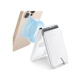 Halolock Magsafe Wallet Standlı Cüzdan Beyaz Beyaz