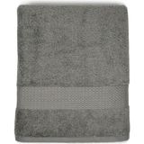 Halsa Helgeå Carbon Pamuk Bordürlü Banyo Havlusu 90X150 cm - Standart