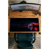 Halura Şimşek McQueen 30x70 Desenli Dijital Baskılı Oyuncu Mousepad XXL Kaymaz Tabanlı