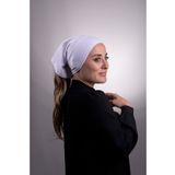 Halven Beyaz Pratik Hazır Geçmeli İç Bone Viskon Kumaş Dikişsiz Boru Bone 3006_42
