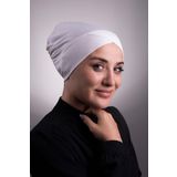 Halven Krem Pratik Hazır Geçmeli İç Bone Viskon Kumaş Çapraz Tek Bantlı 3004_40