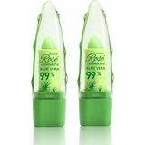 HaLVeY Aloe vera Dudak Bakım Nemlendirici Ruj 2 Adet