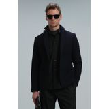 Haly Spor Erkek Blazer Ceket Slim Fit Lacivert