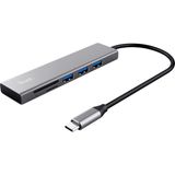 Halyx Hızlı Usb-C Hub ve Kart Okuyucu, USB 3.2 Gen 1, Sd ve Mikro Sd Kart Okuyucu 104 Mbit/s, (Mikro) Sd, Sdhc ve Sdxc, 2 Tb, Pc, Macbook, Chromebook, Laptop