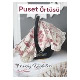 HALZEY Annelerin Tercihi Puset Örtüsü Sevgi ve Şıklık Dolu, Vintage Fransız Köylüleri Desenli, Fırfırlı